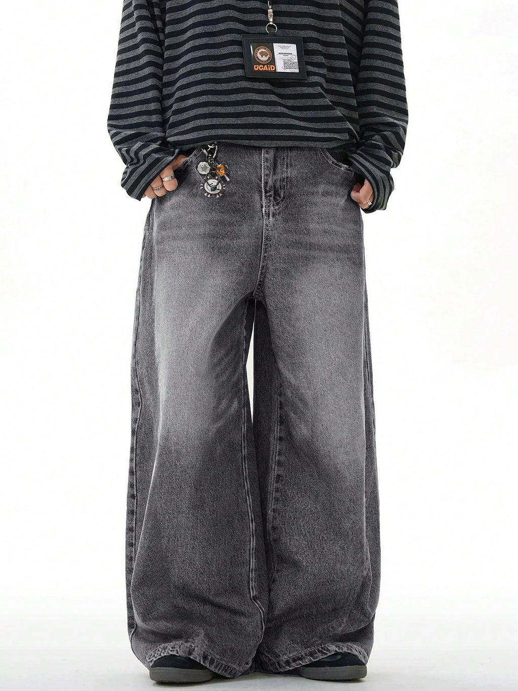 Iron Grey Japan Baggy Jeans