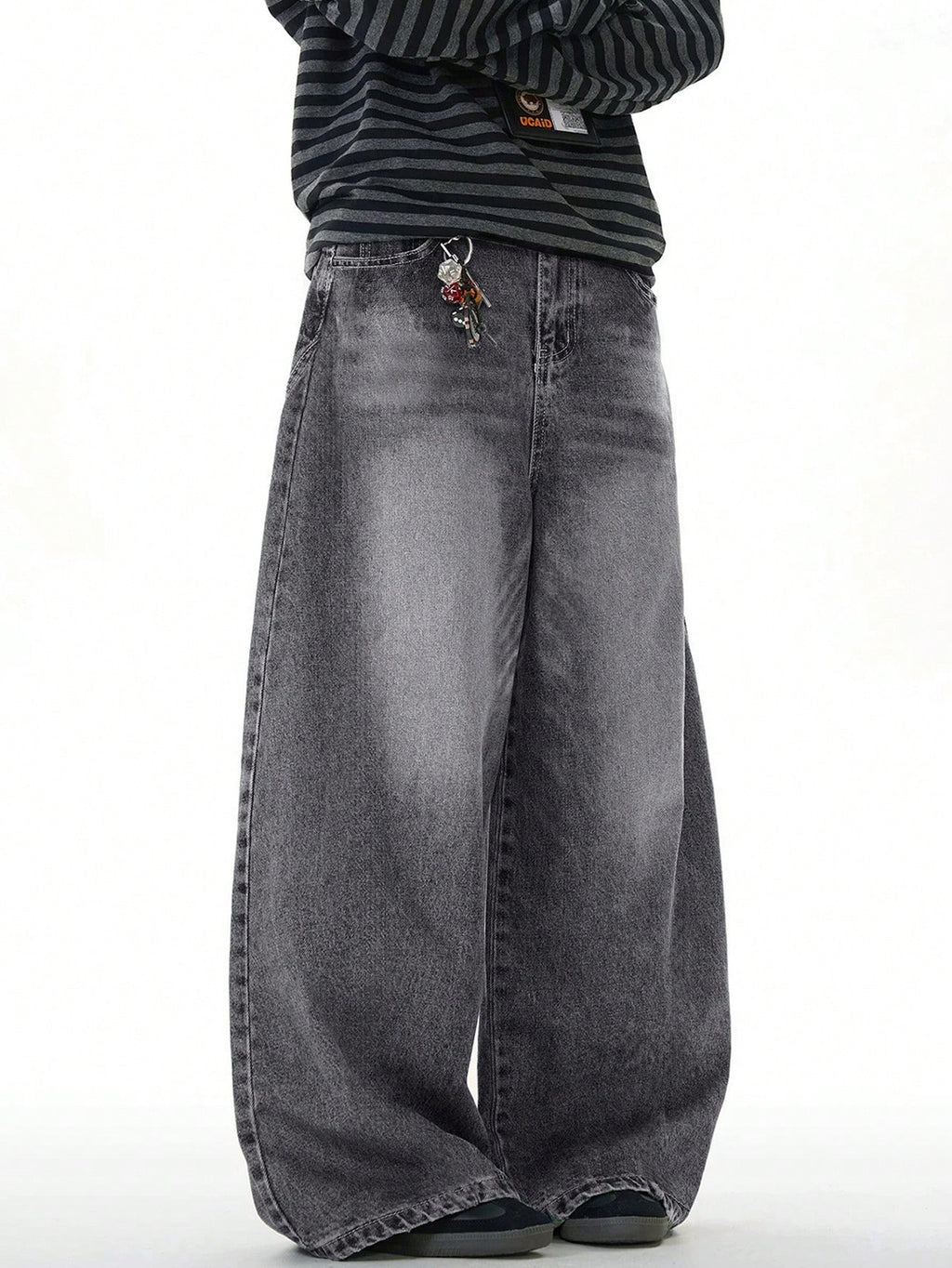 Iron Grey Japan Baggy Jeans