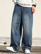Phantom Blue Baggy Jeans