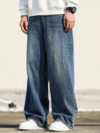 Phantom Blue Baggy Jeans
