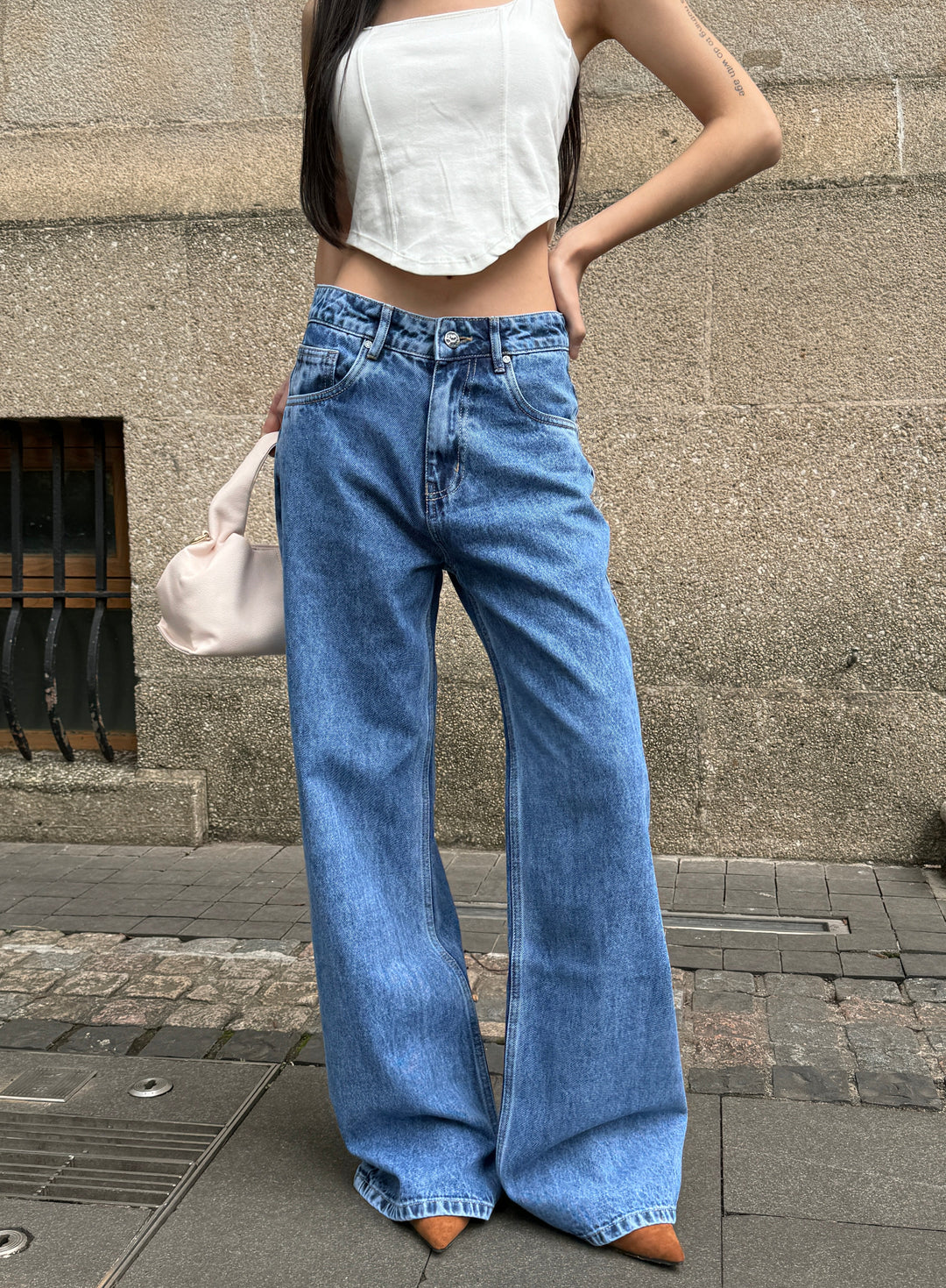Oh So Vintage Wide Leg Jeans – Offduty India