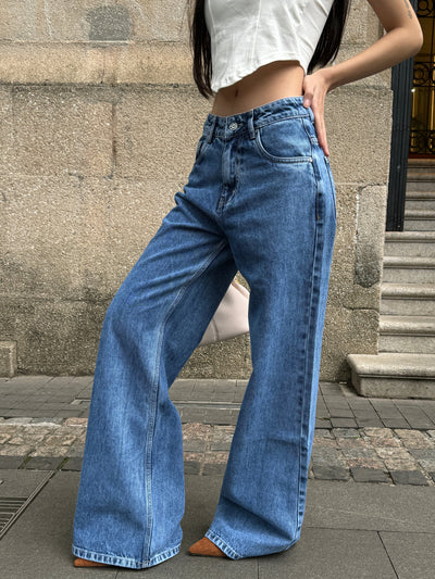 Oh So Vintage Wide Leg Jeans