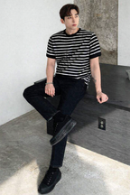 Stripe Series Crew Neck Tshirt