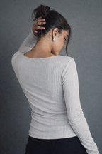 Knit Frame Full Sleeve Top