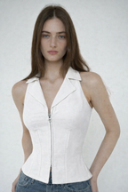 Zip Fit Halter Top