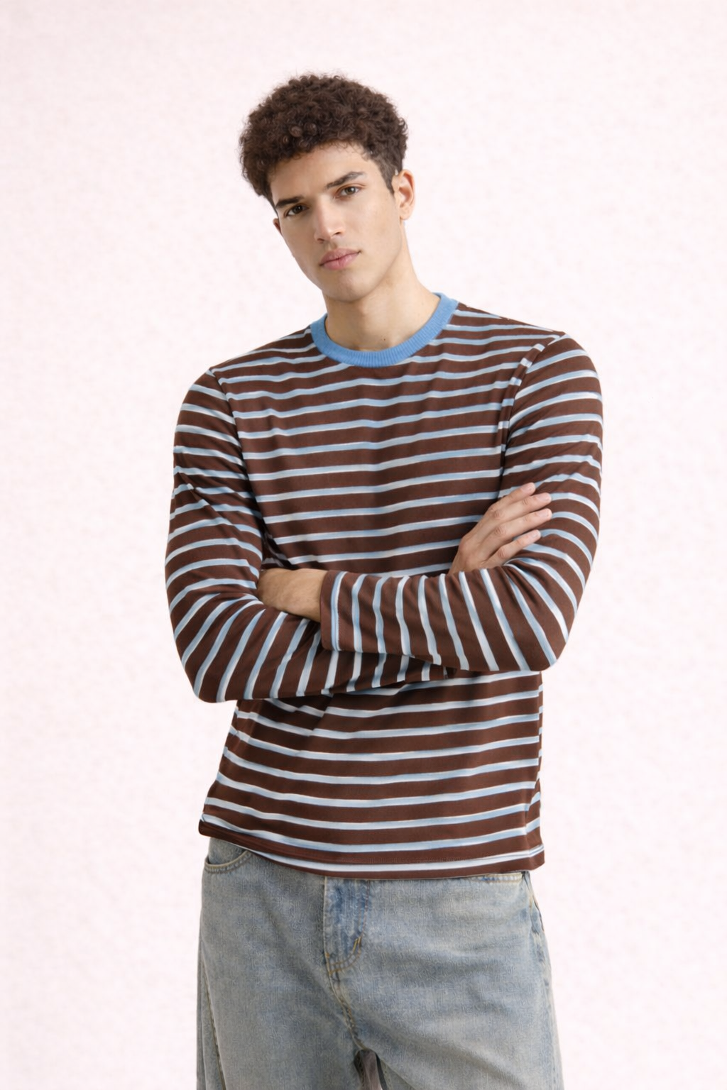 Stripe Mode Long Sleeve Tshirt