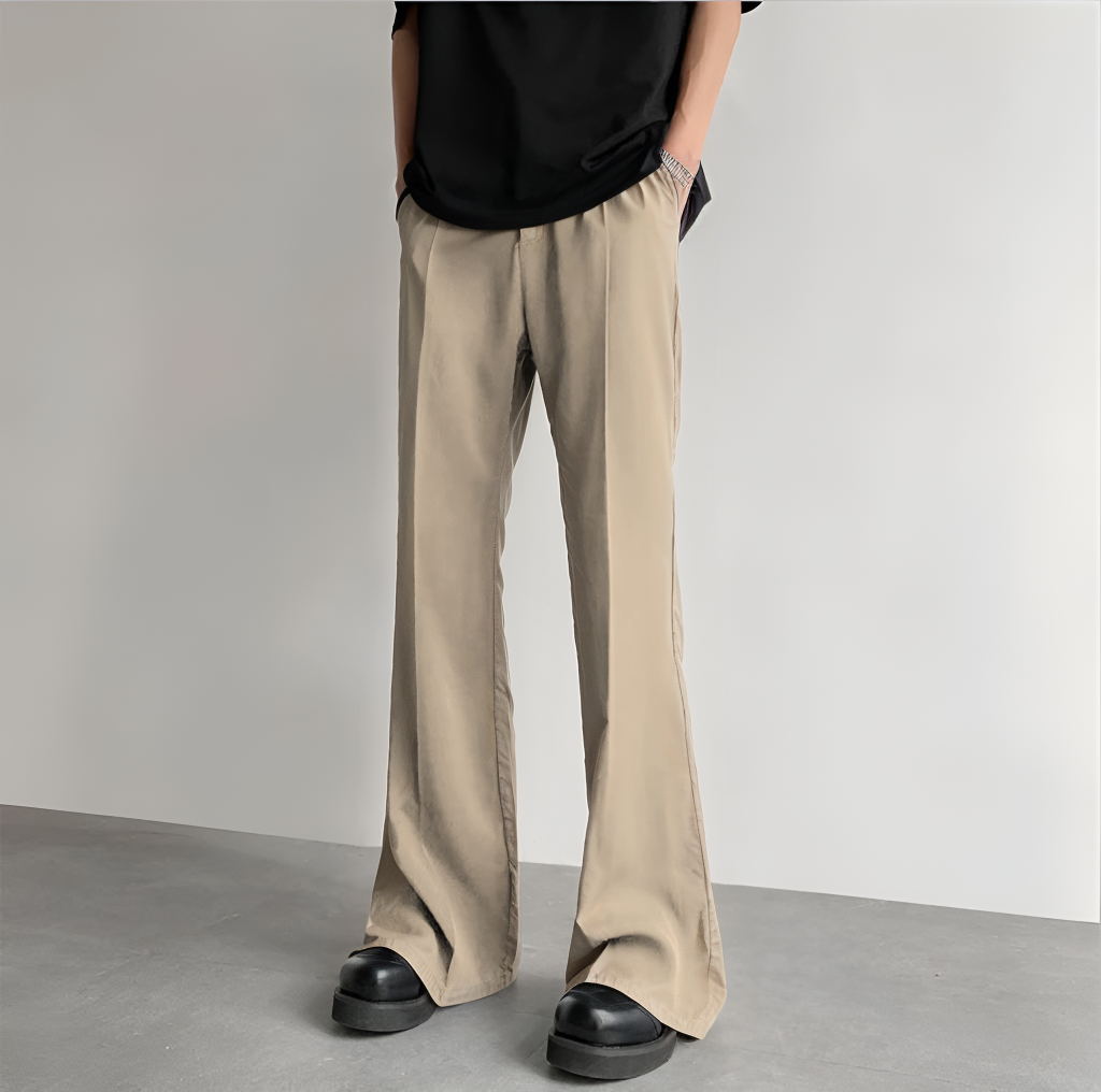 Men Korean Bootcut Pants