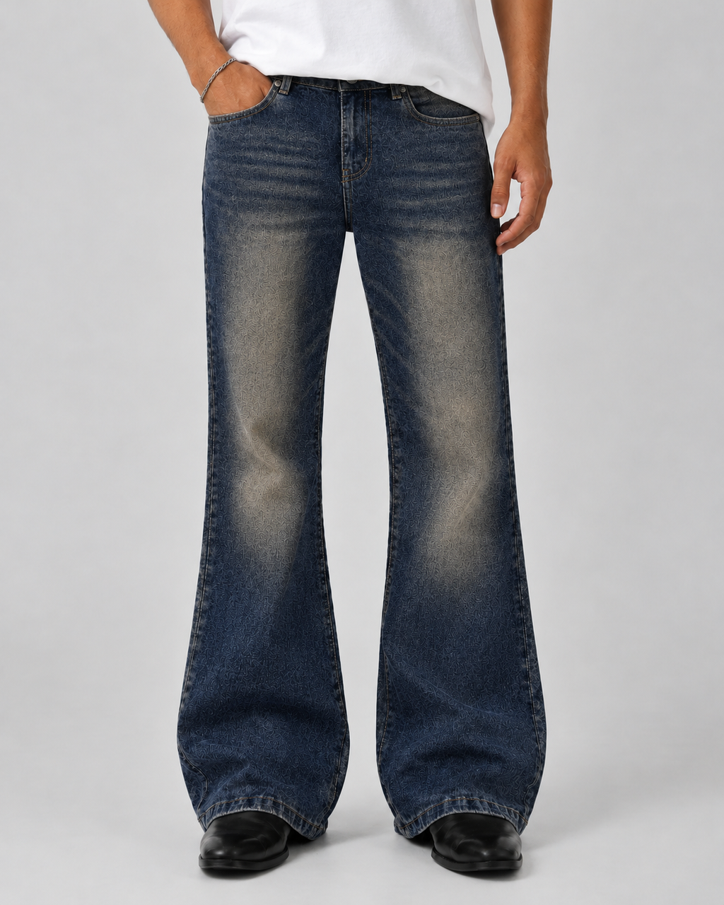 Deep Indigo Dusk Bootcut Jeans