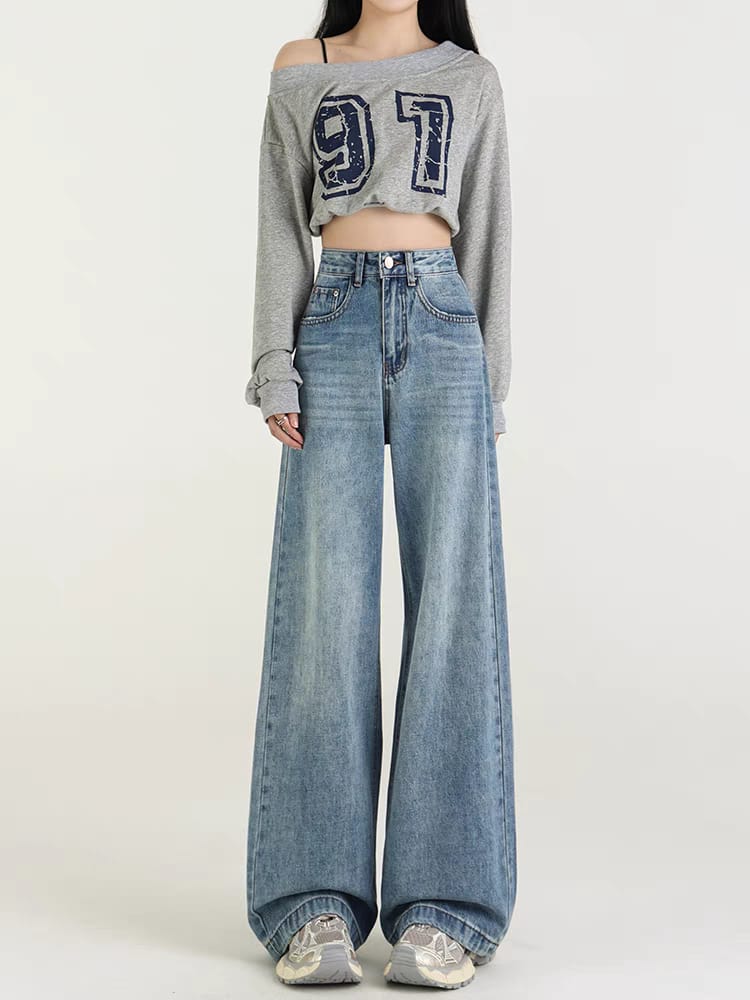 Backfield Aura Wide Leg Jeans
