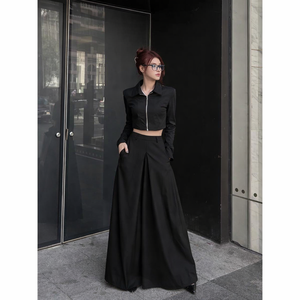 Sakura Bloom Wide Leg Trousers