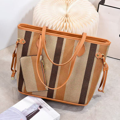 Classic Stripe Tote