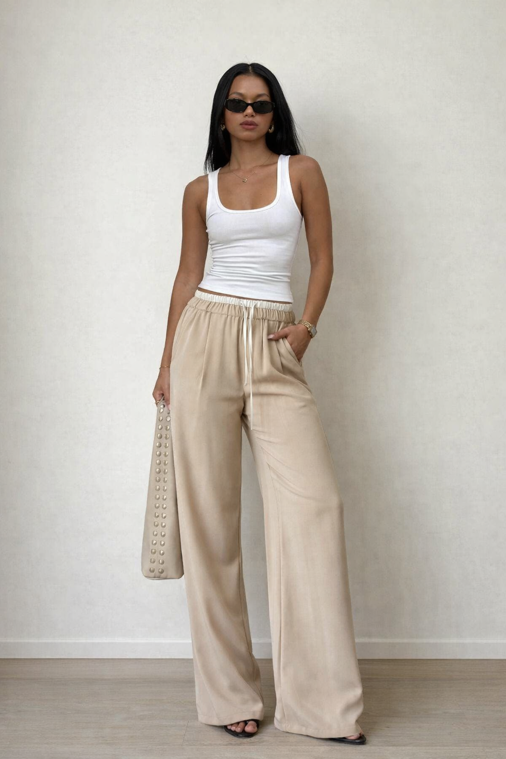 Pleated Pulse Boxer Pants
