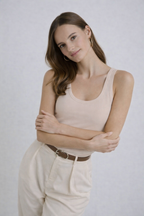 Basic Padded Sleeveless Top