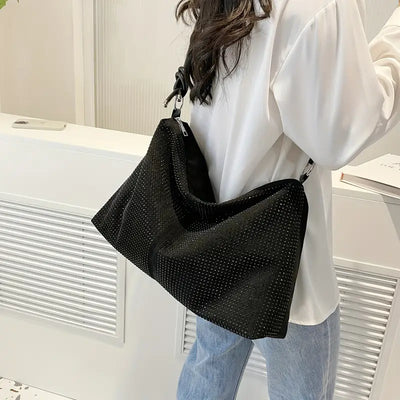 Starlit Diamond Shoulder Bag