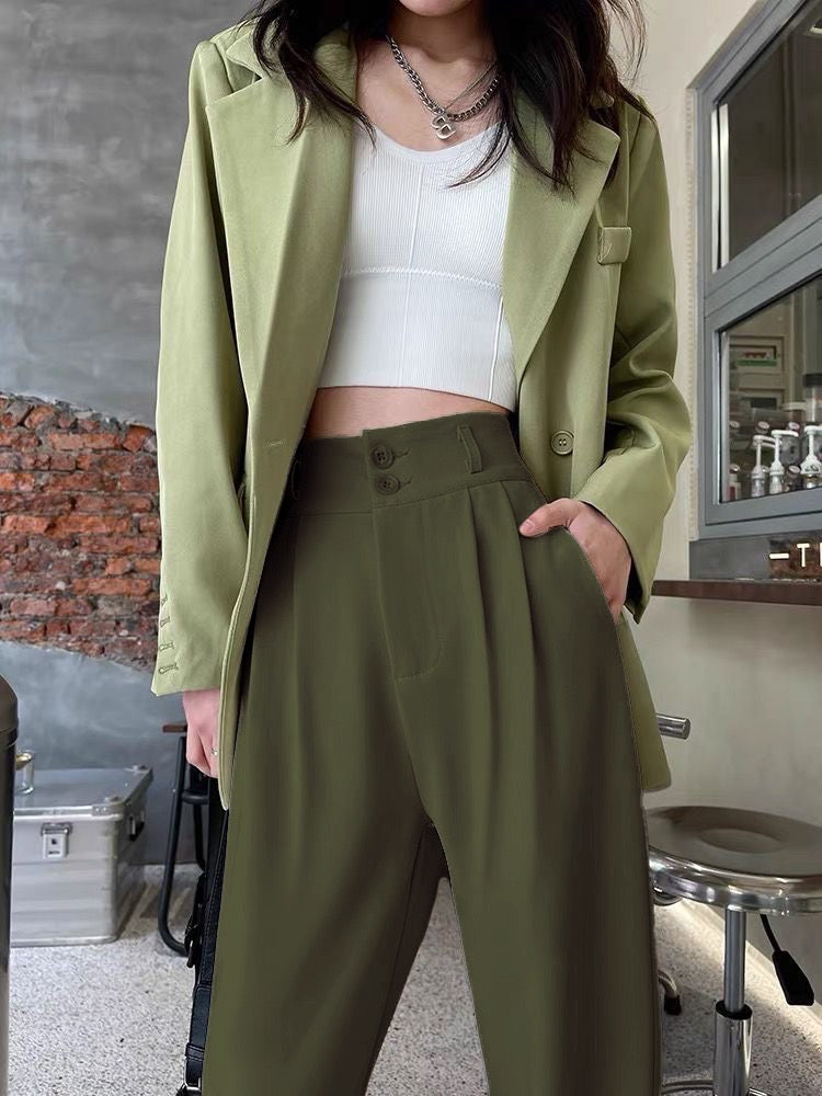 Korean Trouser Outfit Korean Baggy Pants – Offduty India