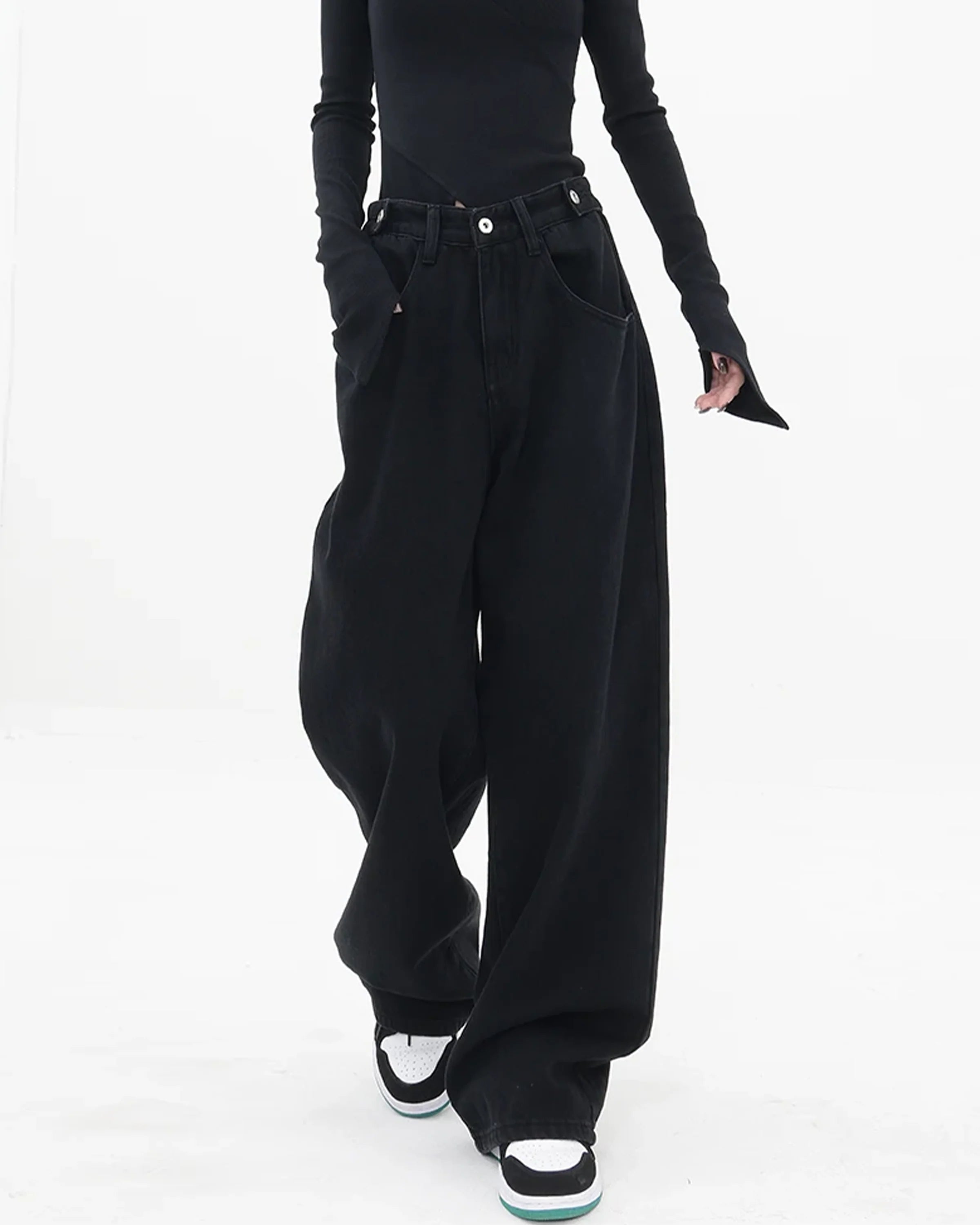 Black Mischief Baggy Fit Jeans