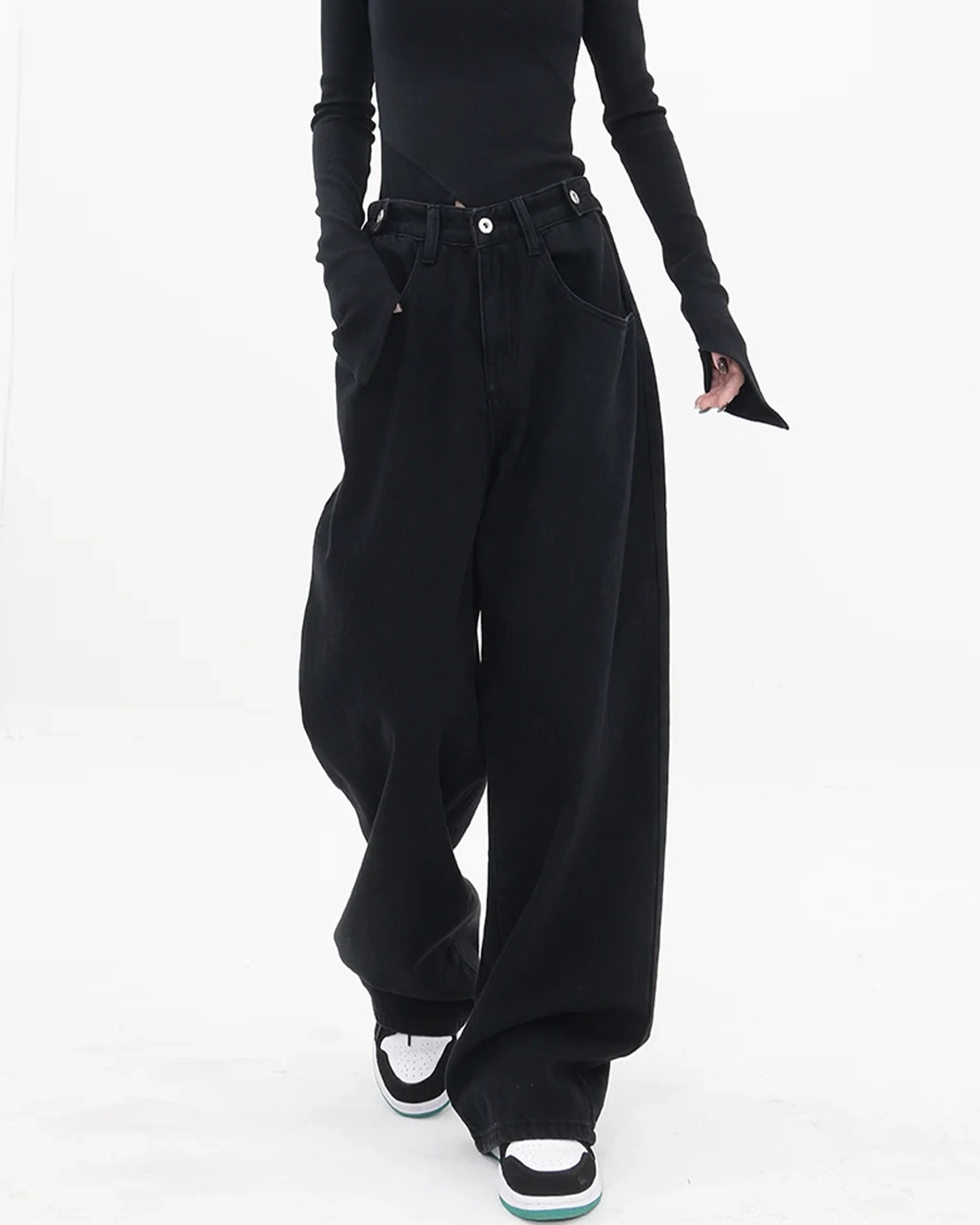 Black Mischief Baggy Fit Jeans