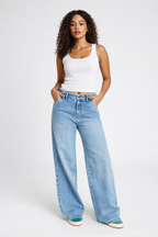 Insta Glam Wide Leg Jeans