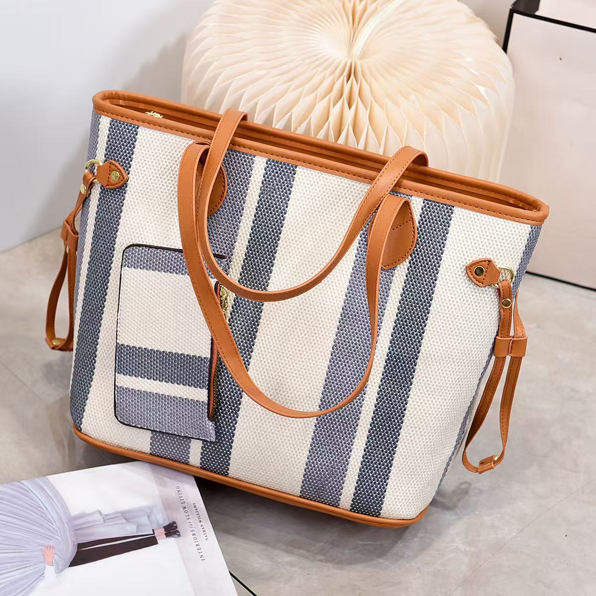 Classic Stripe Tote