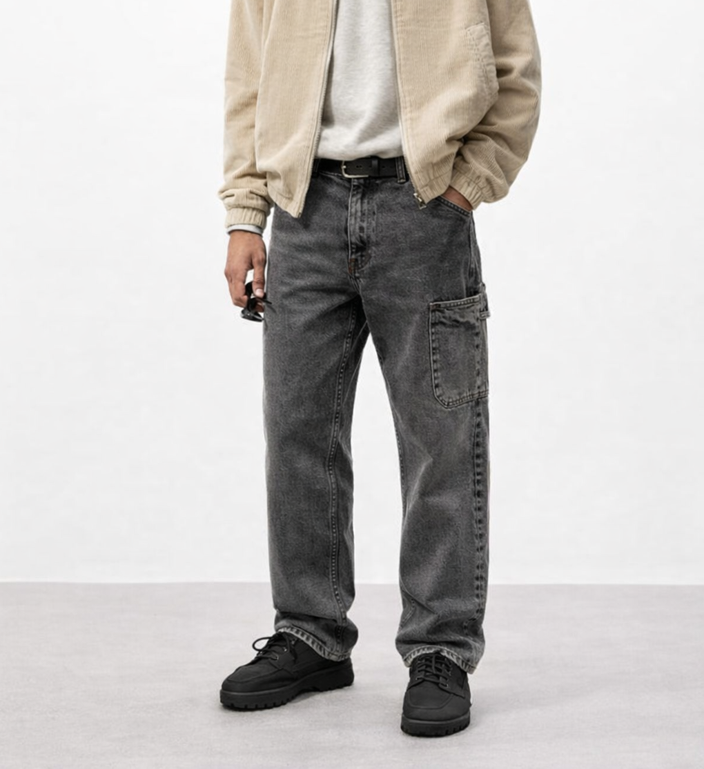 Greyscale Carpenter Jeans