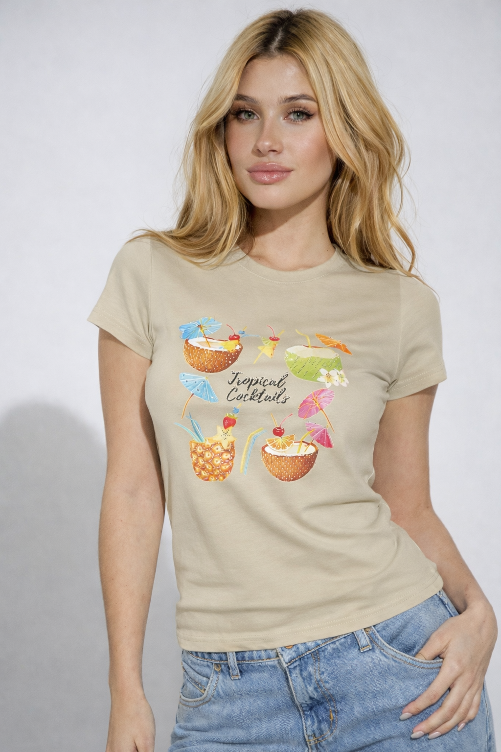 Tropical Baby Tee