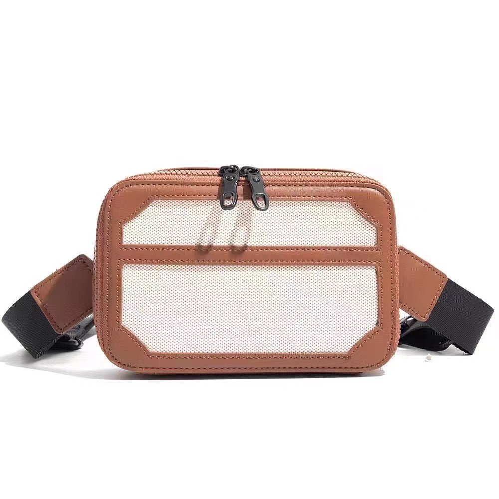 Compact Box Crossbody Bag