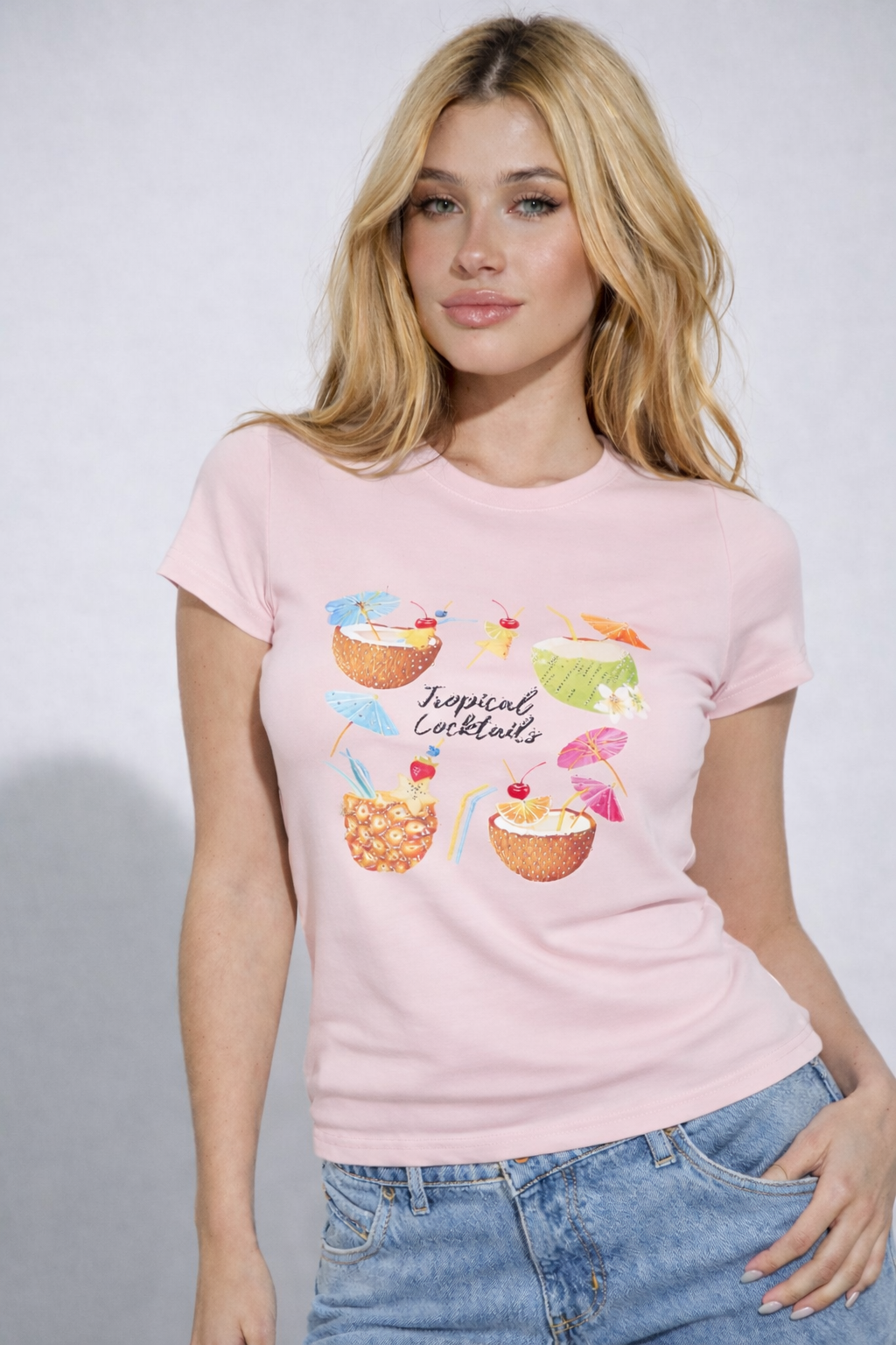 Tropical Baby Tee