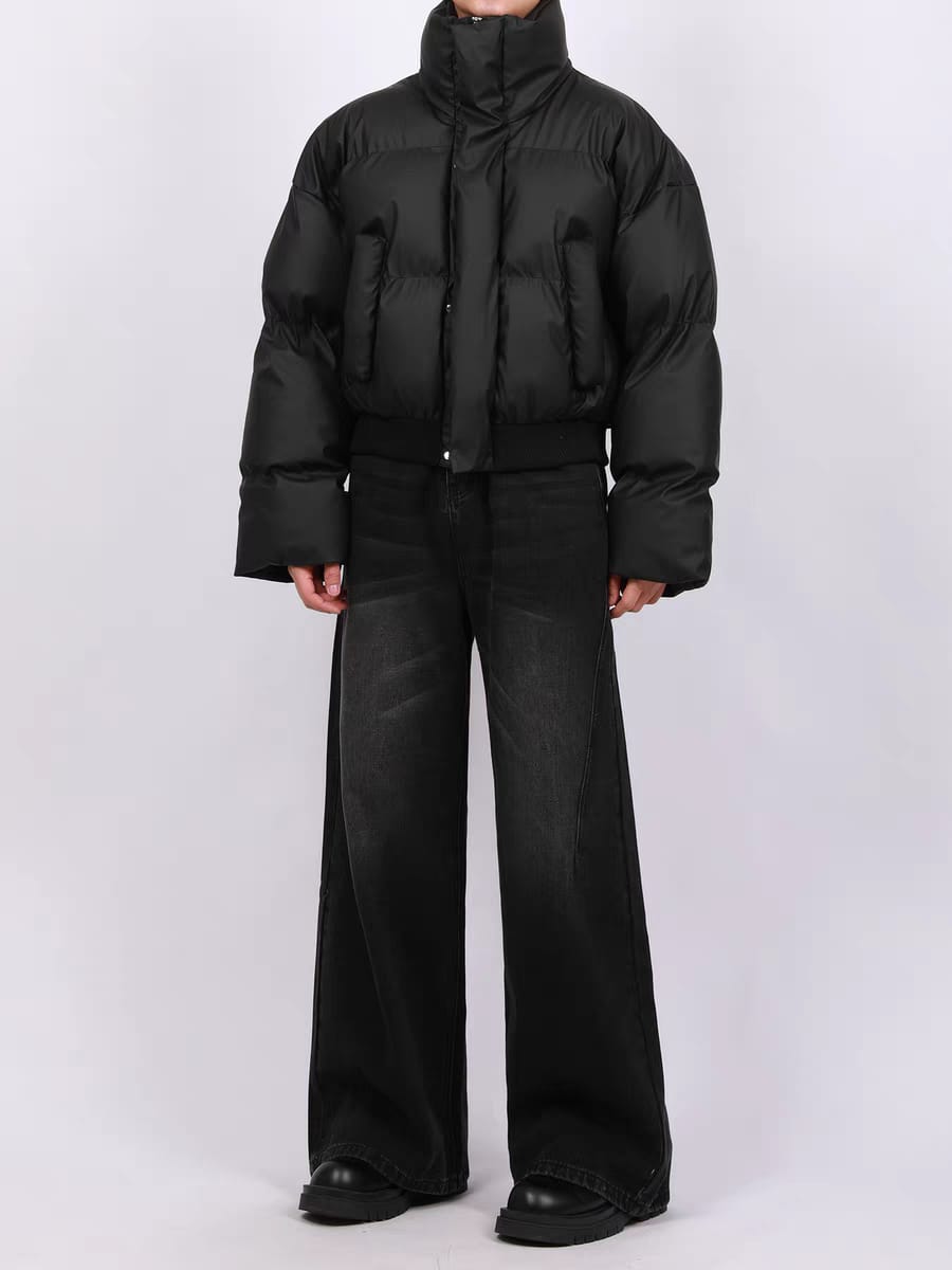 Black Dynasty Wash Straight A Line Jeans