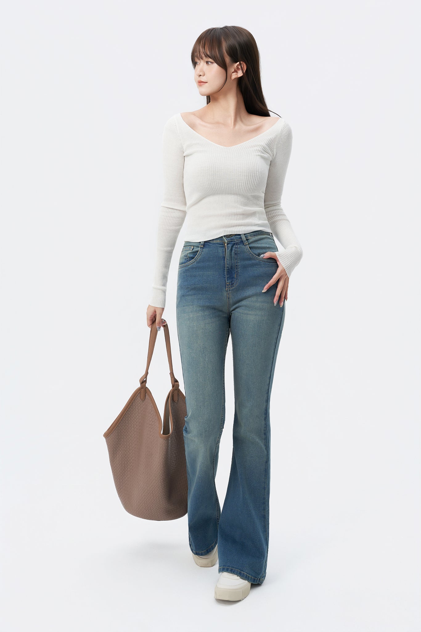 Classic Vogue Flare Jeans