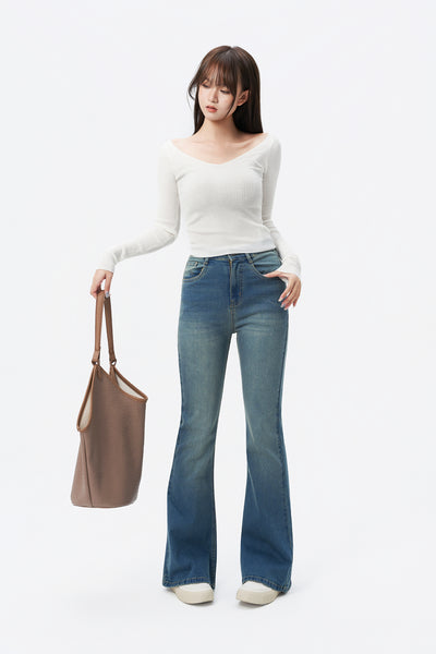 Classic Vogue Flare Jeans