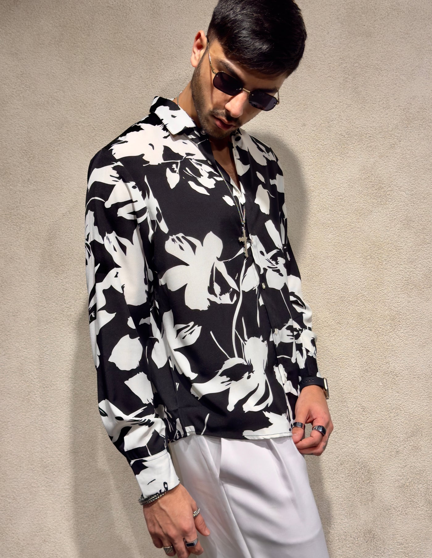 Floral Forest Core Print Full Sleeves Shirt