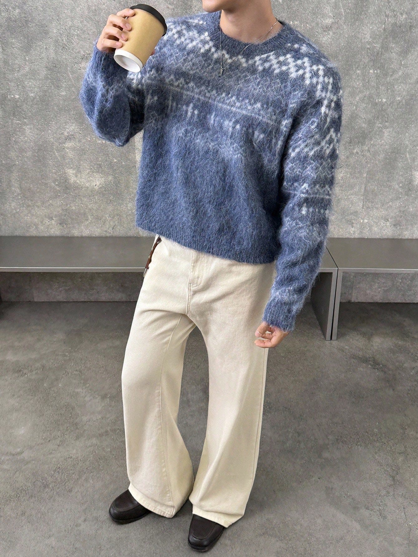 Ivory Flare Bootcut Jeans