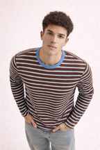 Stripe Mode Long Sleeve Tshirt