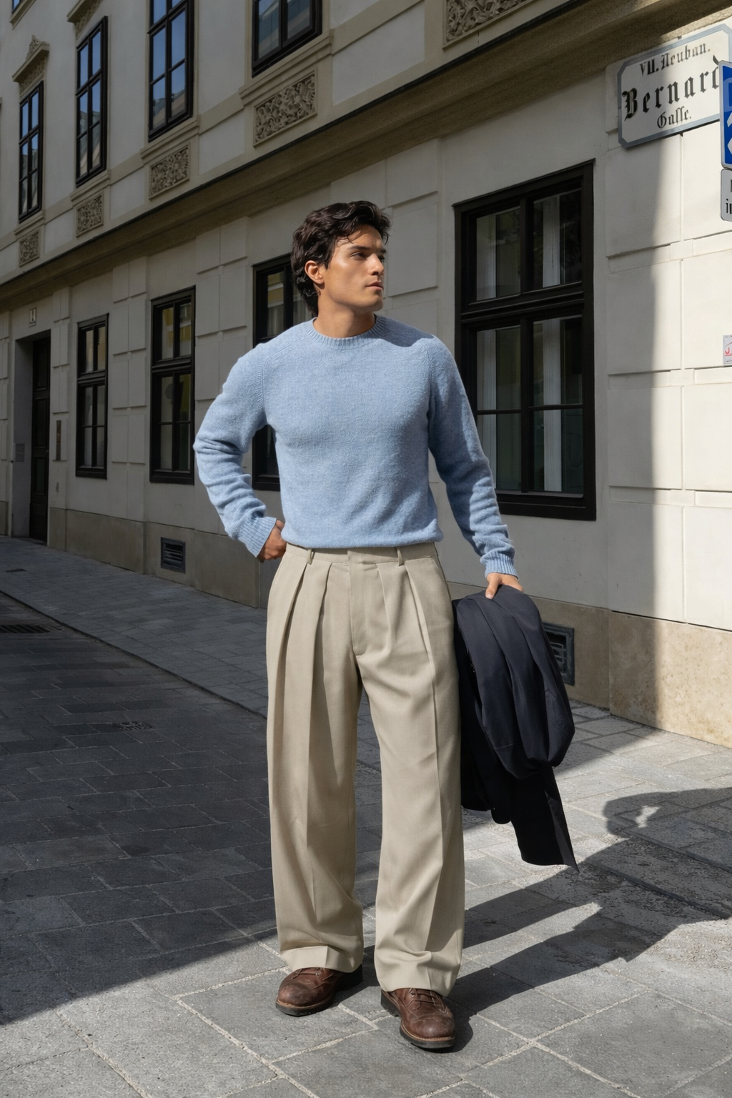 Neat Pleats Tailored Linen Pants
