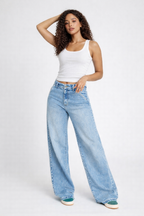 Insta Glam Wide Leg Jeans