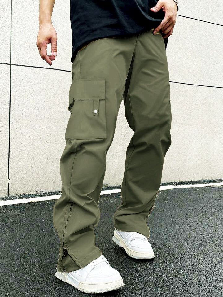 Mens Mens Cargo Pants Kmart With Zip Detail, Flap Pocket, Side Drawstring,  And Waist Strap Style 231129 From Kong04, $9.83