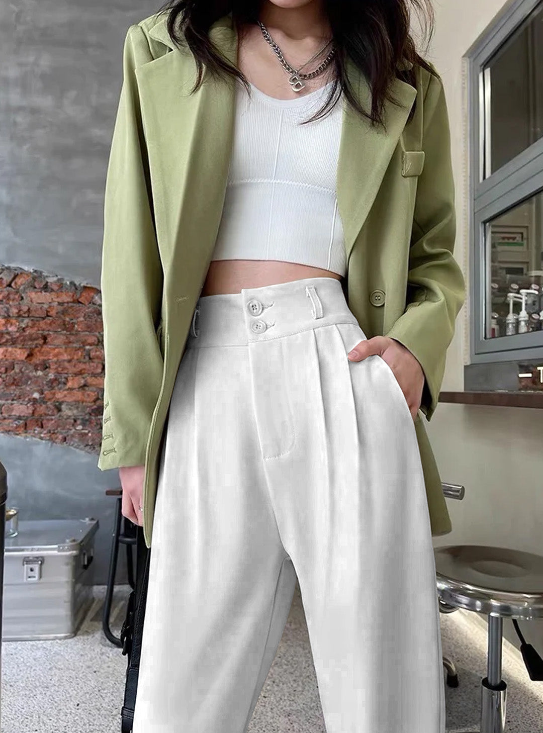 Pants Korean Style Casual Girl Korean Baggy Pants – Offduty India