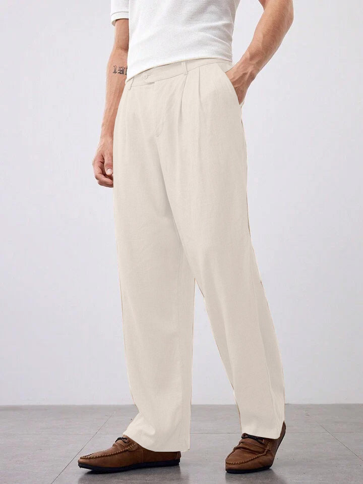 Casual Korean Linen Pants