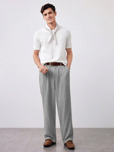 Casual Korean Linen Pants