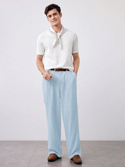 Casual Korean Linen Pants