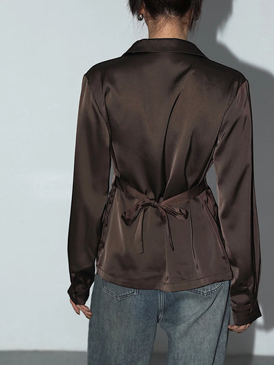 Structured Detail Cardigan Top