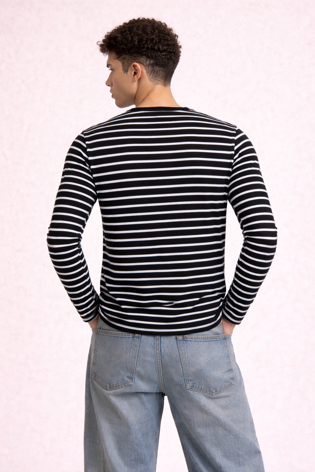 Stripe Mode Long Sleeve Tshirt
