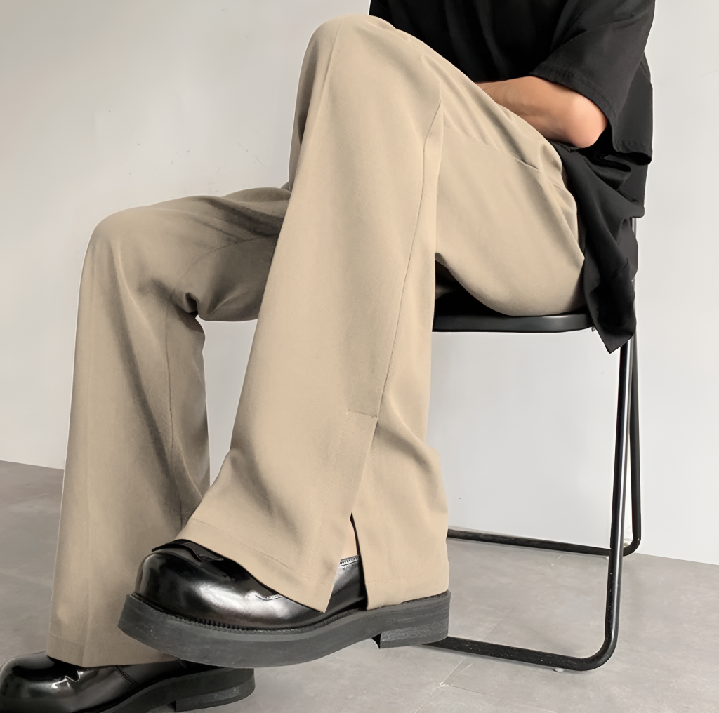 Men Korean Bootcut Pants - Image 14