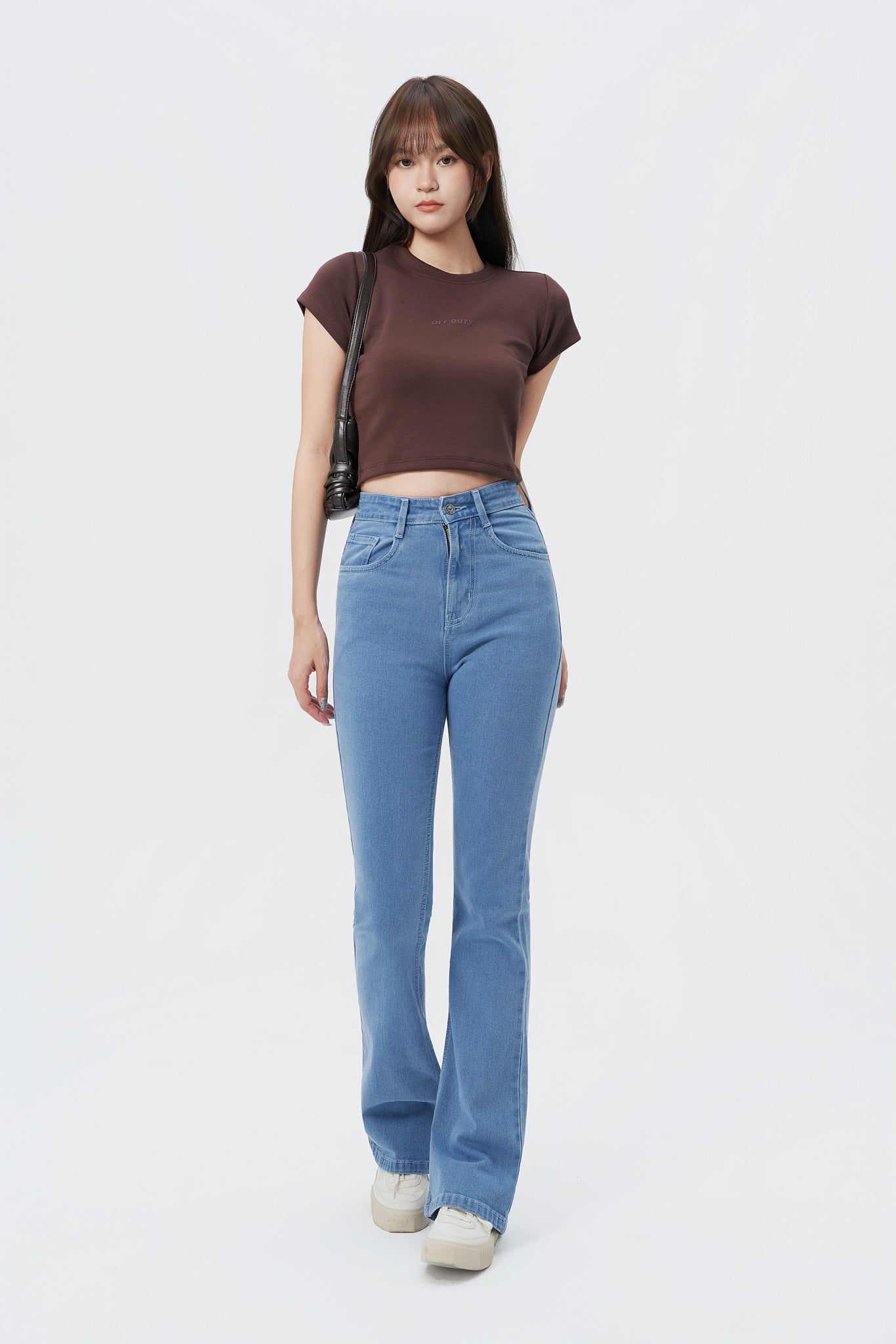 Baby Blue Bootcut Flare Jeans