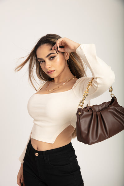 Babe Crush Off White Top