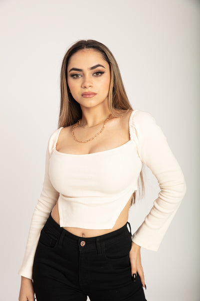 Babe Crush Off White Top