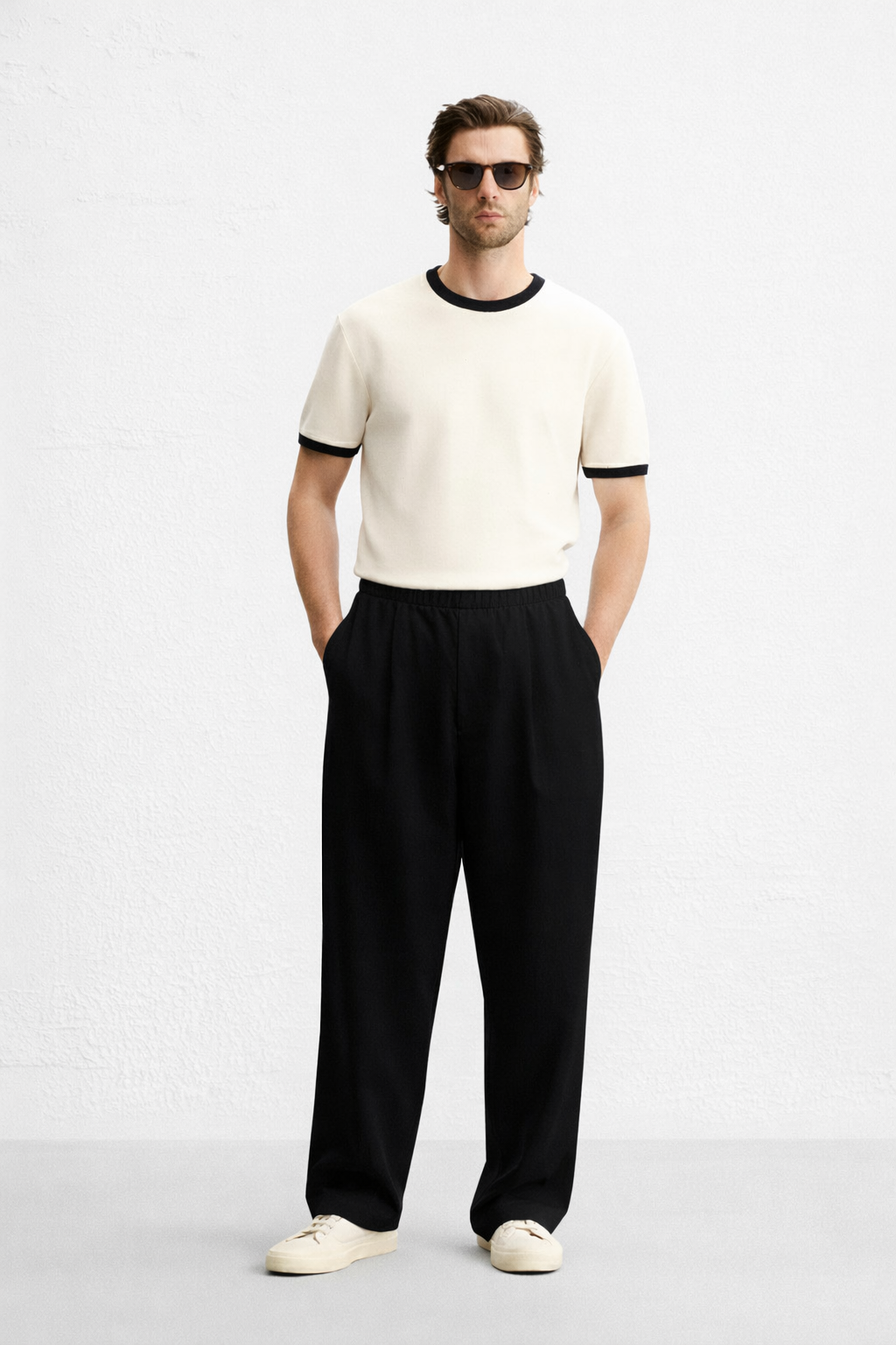 Modern Basic Baggy Pants