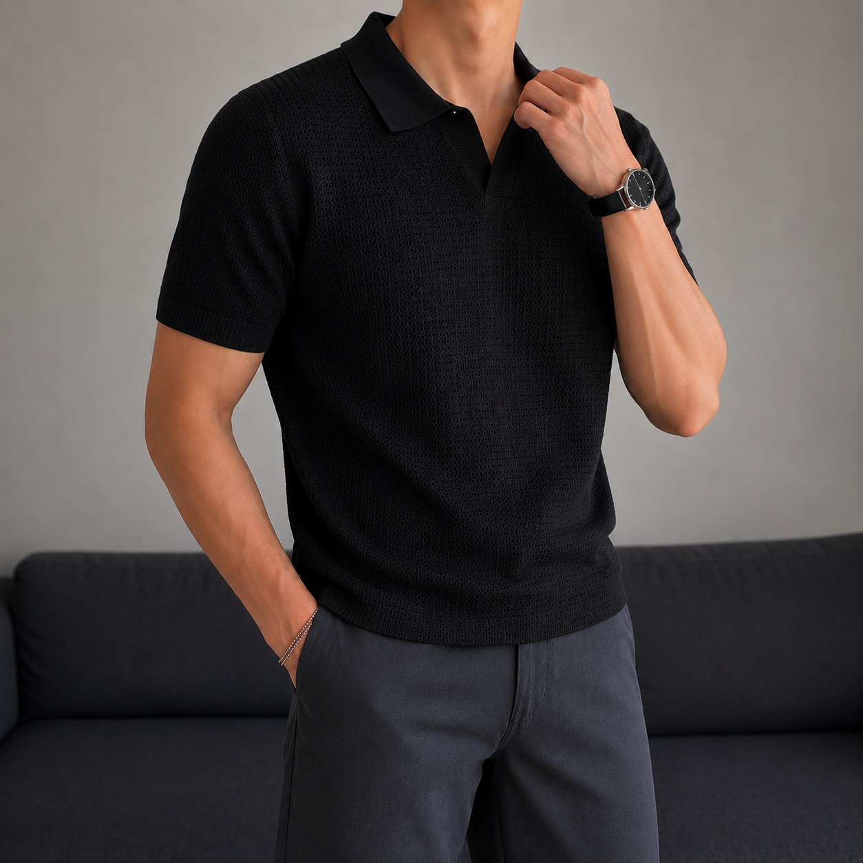 black