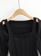 Corset with Shrug Fitted Top