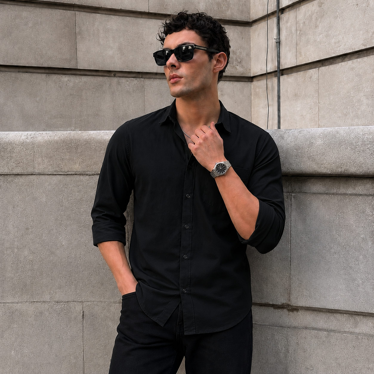 black